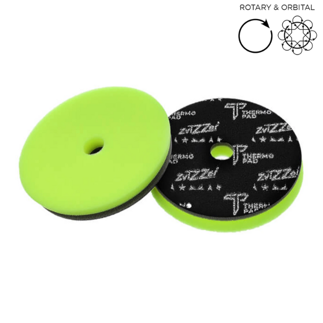 Thermo All-Rounder Green Pad: Finishing Pad- 3 Inch